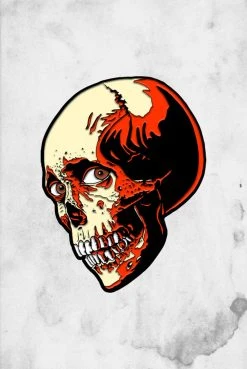 Trick Or Treat Studios Enamel Pins Evil Dead 2 - Poster Skull (Enamel Pin)