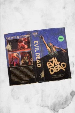 Creepy Company Crypt Goods Evil Dead VHS Throw Blanket