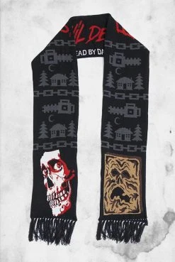 Middle Of Beyond Scarfs, Capes & More Evil Dead 2 - Knit Scarf