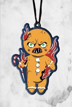 Trick Or Treat Studios Ornaments Krampus - Gingerbread Man Metal Ornament