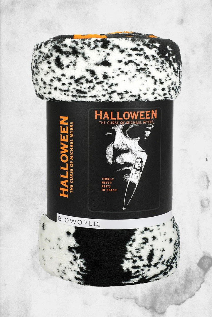 BioWorld Halloween - Michael Myers Fleece Throw Blanket Crypt Goods