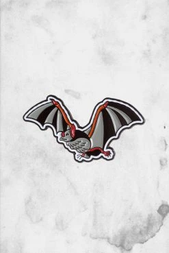 Sourpuss Flying Bat (Enamel Pin)