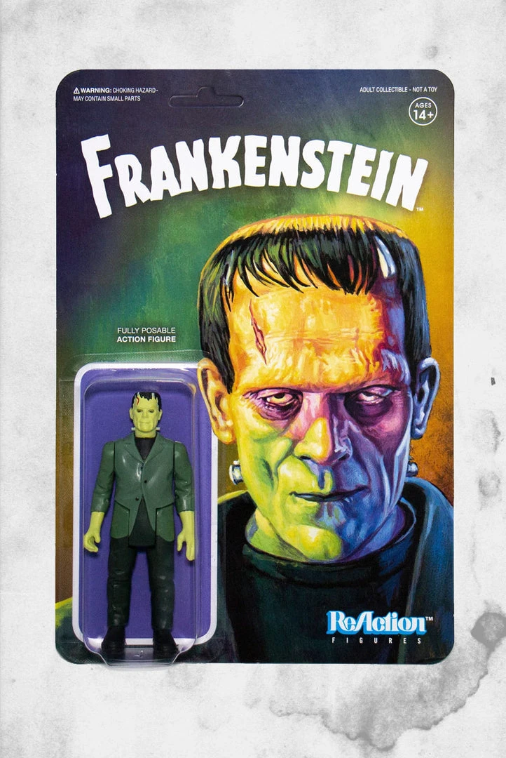 Super7 ReAction - Universal Monsters - Frankenstein Props & Collectibles
