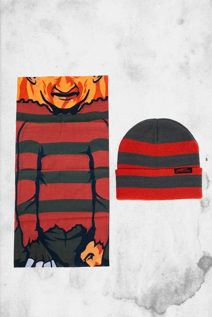 BioWorld Nightmare On Elm Street - Beanie Hat & Gaiter Combo