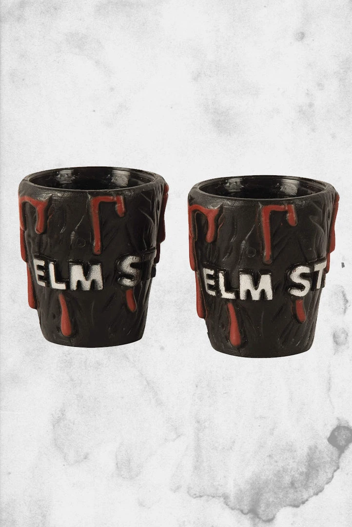 Nightmare On Elm Street - Freddy Krueger Shot Glass (Plastic Set) Everything Else