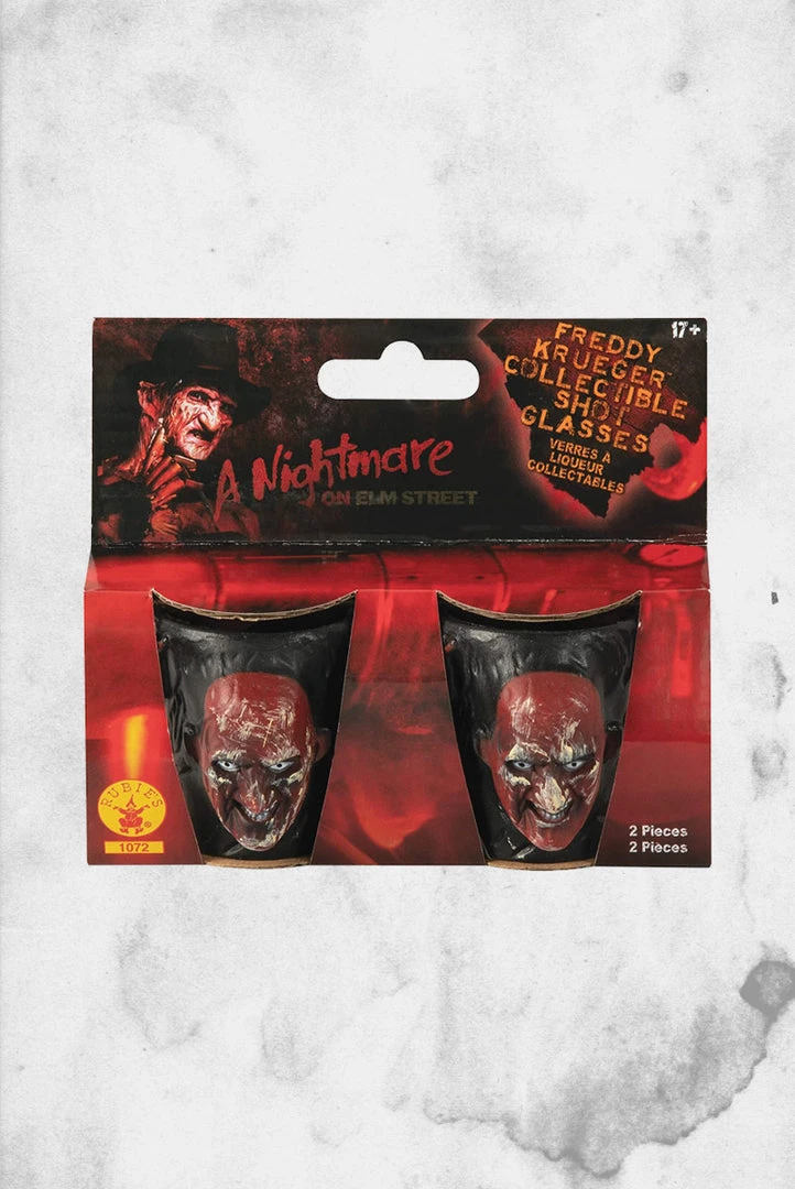 Nightmare On Elm Street - Freddy Krueger Shot Glass (Plastic Set) Everything Else