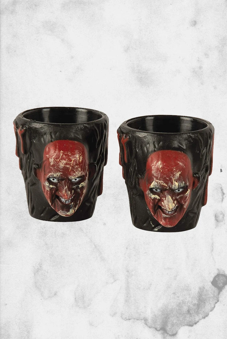 Nightmare On Elm Street - Freddy Krueger Shot Glass (Plastic Set) Everything Else