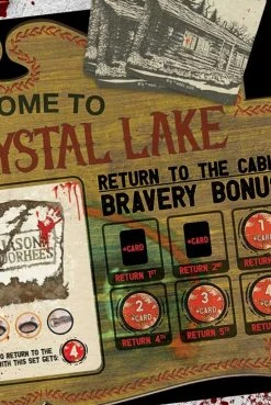 USAopoly Everything Else Friday The 13th - Horror At Camp Crystal Lake (Game)