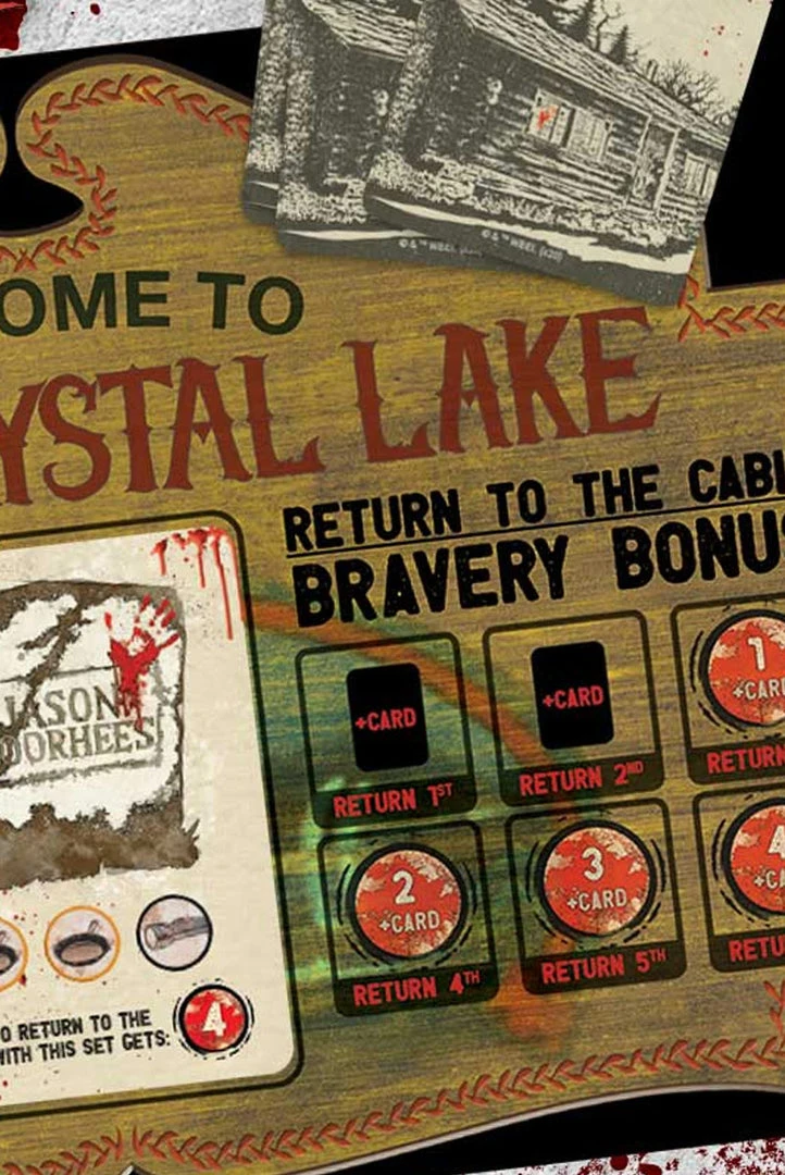 USAopoly Everything Else Friday The 13th - Horror At Camp Crystal Lake (Game)