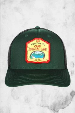 BioWorld Friday The 13th - "Camp Crystal Lake" Patch Trucker Hat