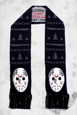 Middle Of Beyond Friday The 13th - Knit Scarf