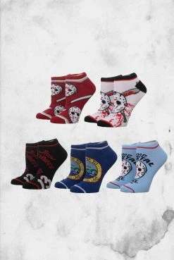 BioWorld Friday The 13th Ankle Socks (5-Pack) Tights / Socks