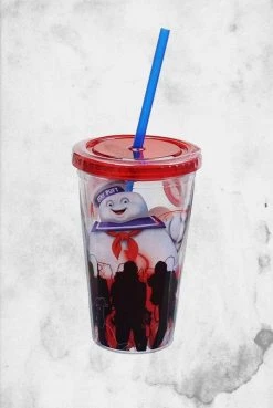 EE Everything Else Ghostbusters - Stay Puft Tumbler With Ice Cubes