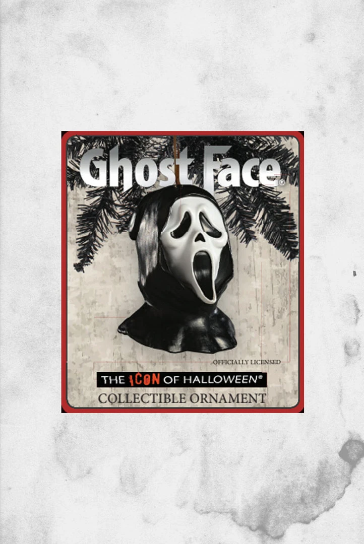 HorrorNaments Ghostface Mask Ornament