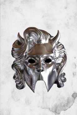 Trick Or Treat Studios Ghost - Chrome Ghoulette Nameless Ghoul Mask Masks & Costumes