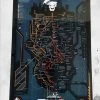 Factory Entertainment Everything Else Ghostbusters - NYC Subway Map (Aluminum Sign)