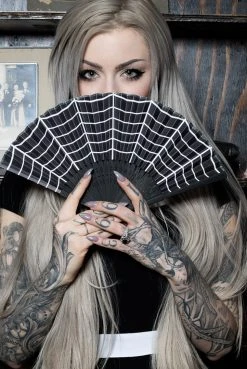 Sourpuss Spiderweb Fan Everything Else
