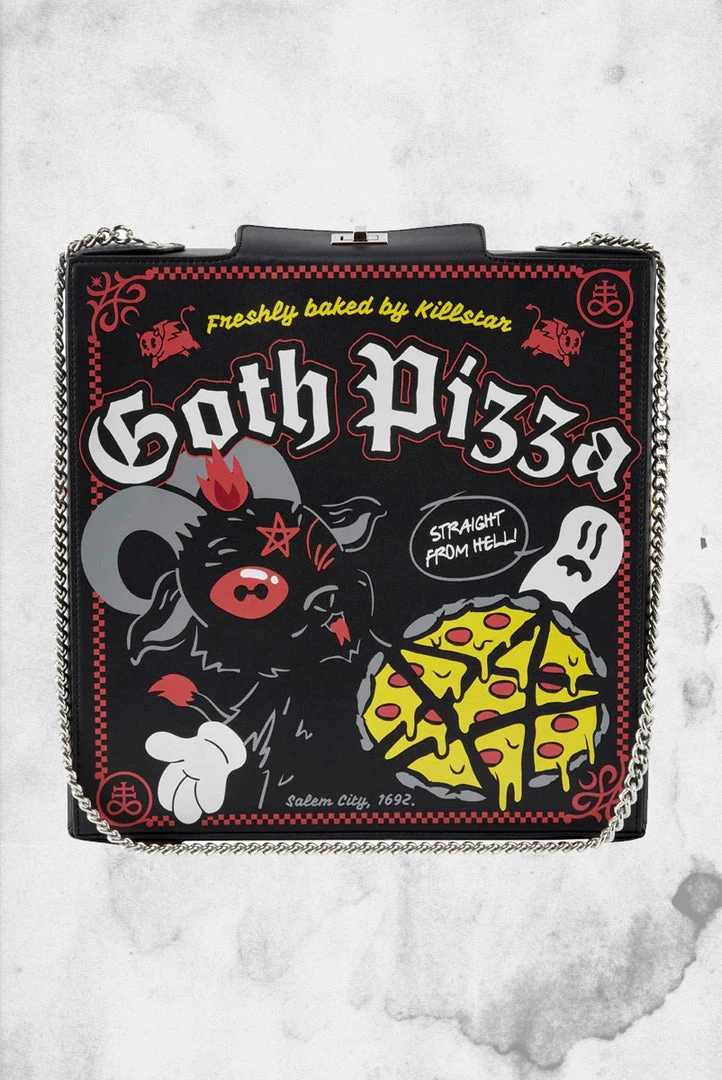 Killstar Goth Pizza Handbag Bags