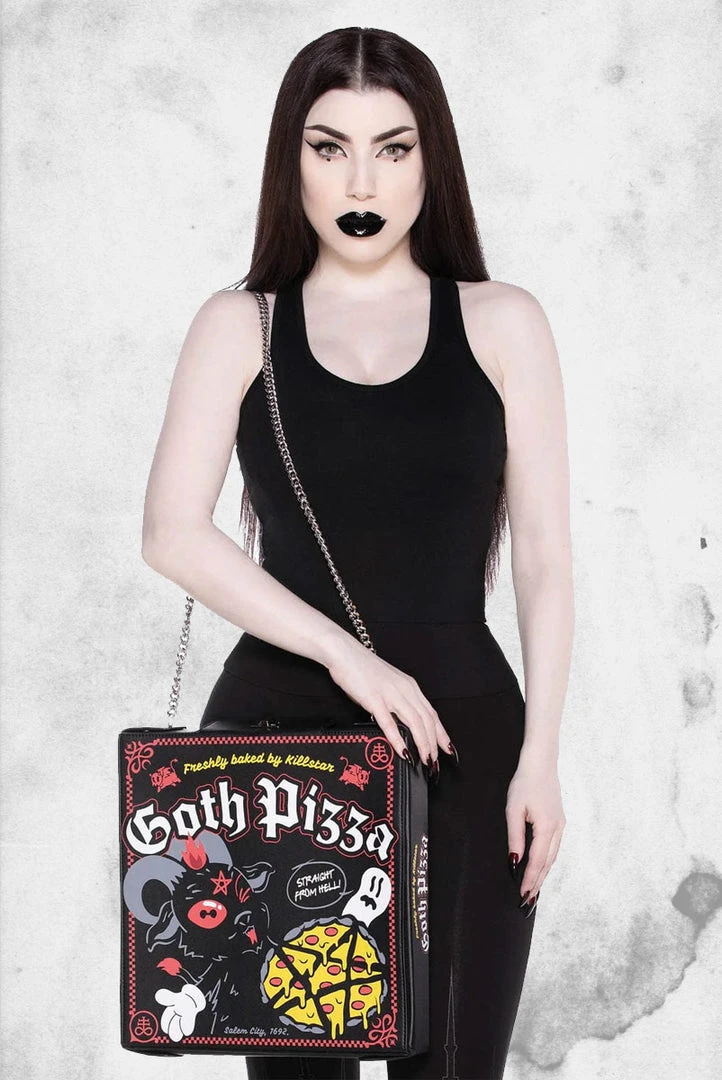 Killstar Goth Pizza Handbag Bags