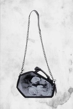 Kreepsville Anatomical Skull Coffin Purse Bags