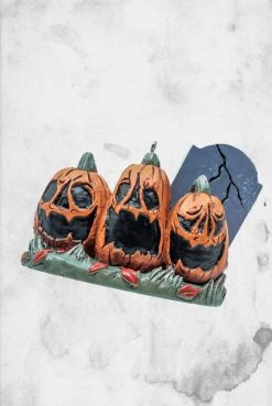 HorrorNaments Pumpkin Graveyard Ornament