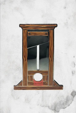 Creepy Company Enamel Pins Guillotine - Deluxe (Enamel Pin)