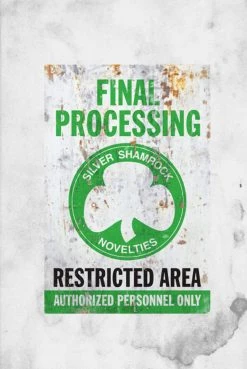 Trick Or Treat Studios Everything Else Halloween III - Silver Shamrock (Aluminum Sign)