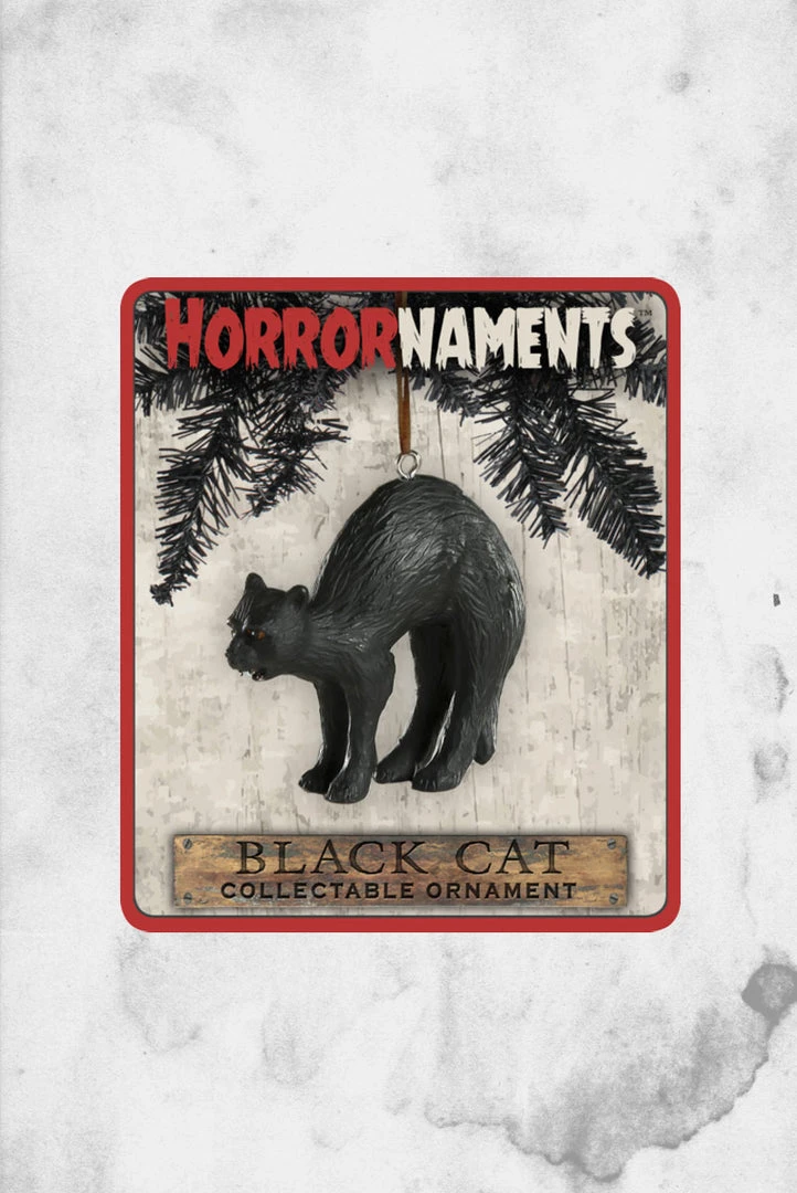 HorrorNaments Black Cat Ornament