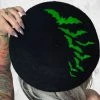 Kreepsville Accessories Bat Beret Hat (Green)