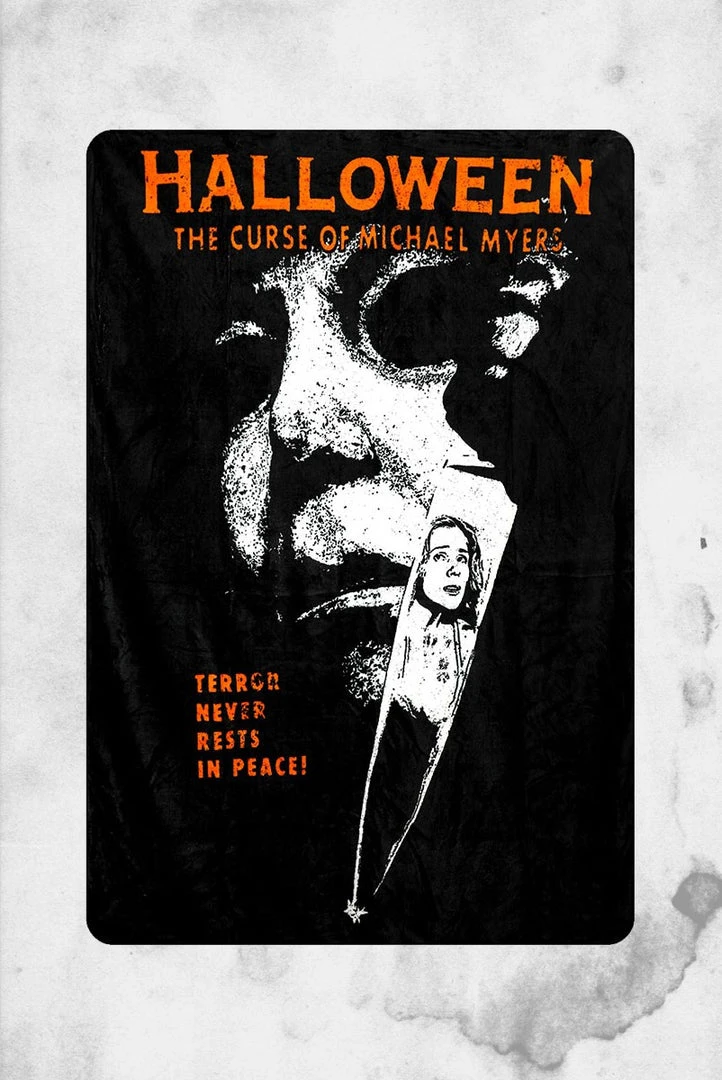 BioWorld Halloween - Michael Myers Fleece Throw Blanket Crypt Goods