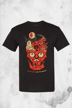 Halloween Shirt Company Apparel Halloween On The Brain T-Shirt