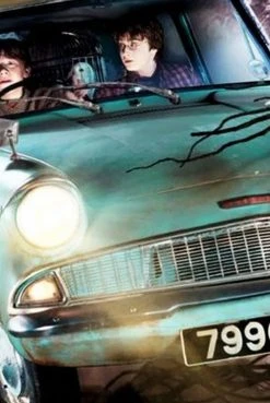 Celebrity Machine Harry Potter - Flying Ford Plate