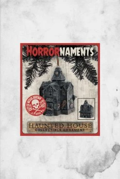 HorrorNaments Haunted House Ornament