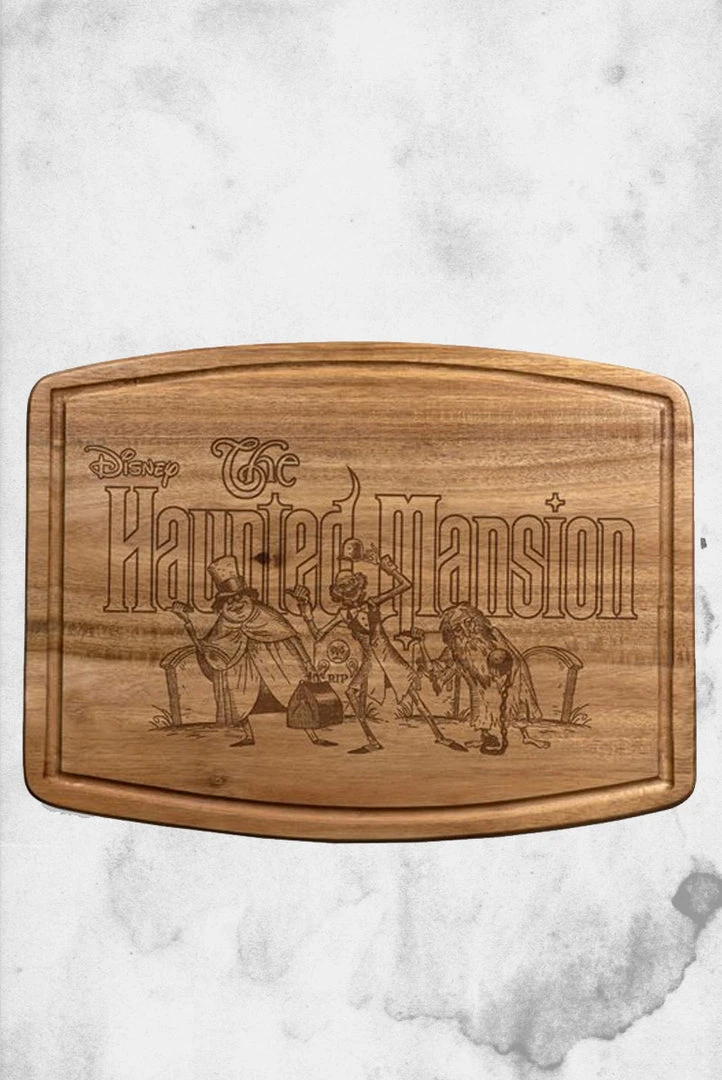 EE The Haunted Mansion - Hitchhiking Ghosts - Cutting Board Crypt Goods