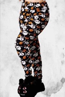 Killstar Haunted Pumpkin Lounge Leggings