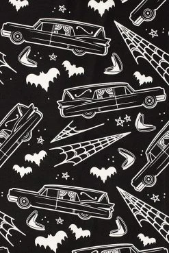 Sourpuss Death Cab Hearse Scarf Scarfs, Capes & More