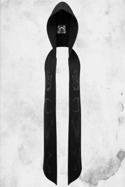 Killstar Accessories Hexmaster Hooded Beanie Hat