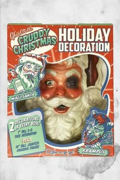 Retro-A-Go-Go Mall Santa - Cruddy Christmas Decoration Props & Collectibles
