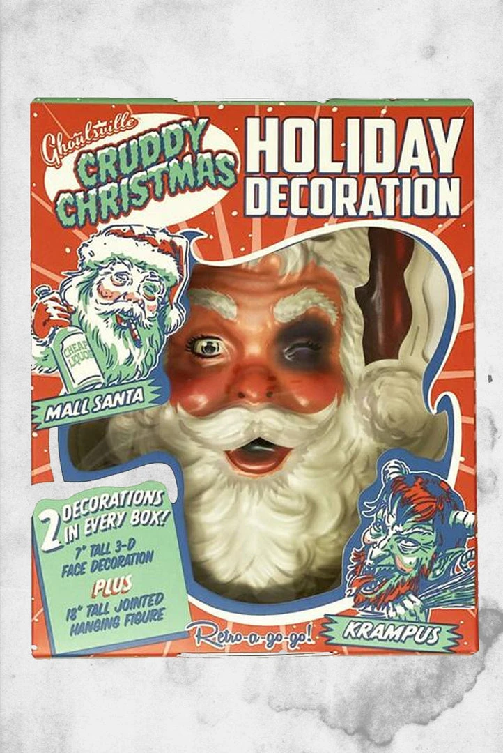 Retro-A-Go-Go Mall Santa - Cruddy Christmas Decoration Props & Collectibles