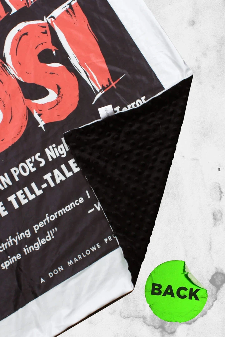 Creepy Company Bela Lugosi - Dracula Throw Blanket