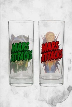 Kreepsville Everything Else Mars Attacks - Drinking Glass Set