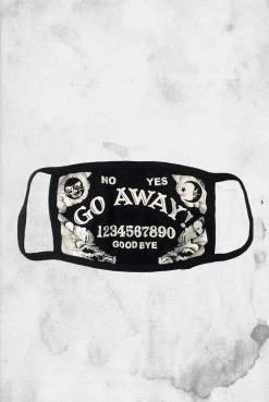 Kreepsville Go Away Ouija - Face Mask