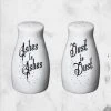 Alchemy England Crypt Goods Ashes To Ashes/Dust To Dust Salt & Pepper Shakers