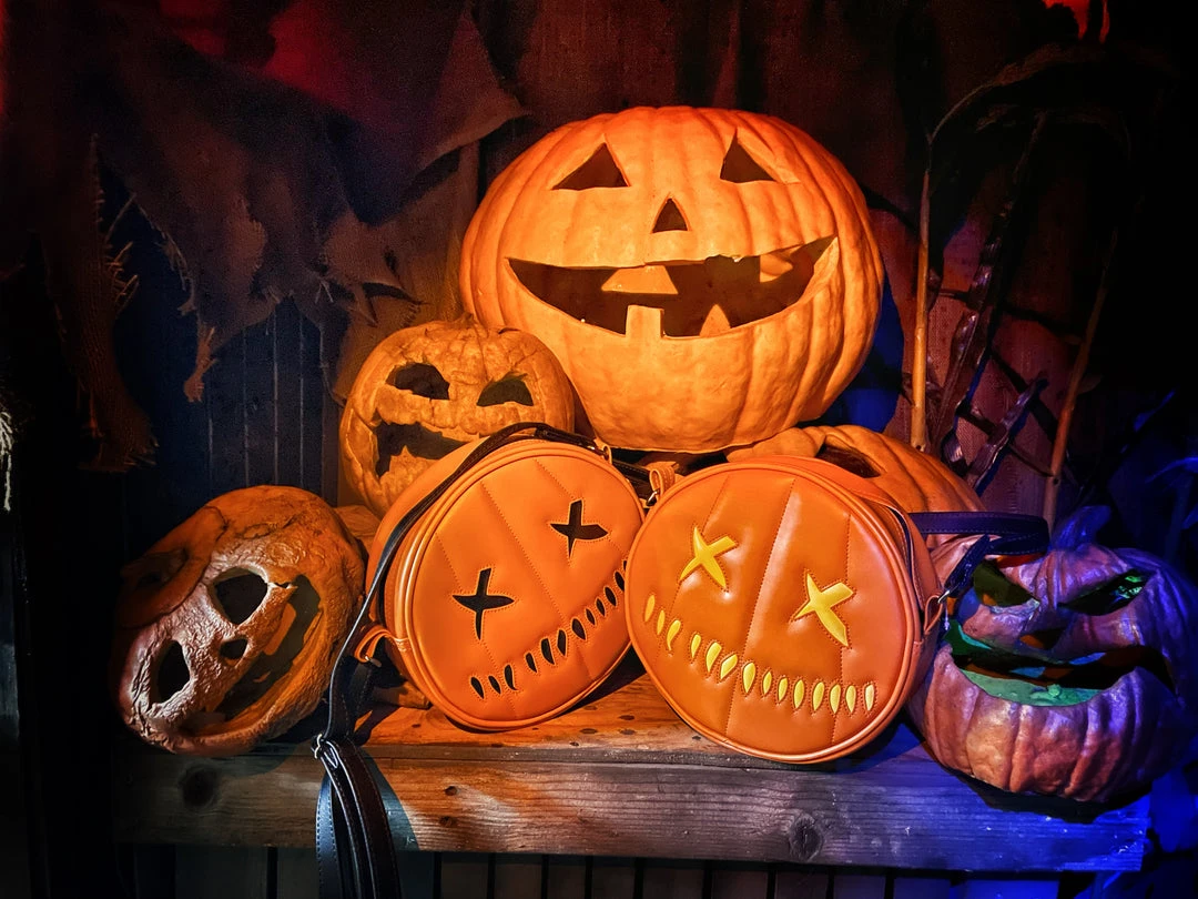 Trick Or Treat Studios Trick 'r Treat - Sam O’Lantern Pumpkin Purse (Yellow) Bags