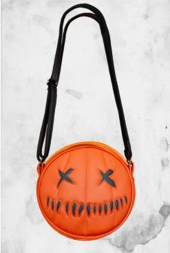 Trick Or Treat Studios Trick 'r Treat - Sam O’Lantern Pumpkin Purse (Black)