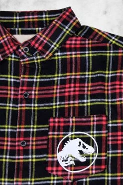 Cakeworthy Sweaters / Jackets Jurassic Park - Visit Jurassic Park Flannel