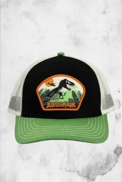 BioWorld Accessories Jurassic Park - Patch Trucker Hat