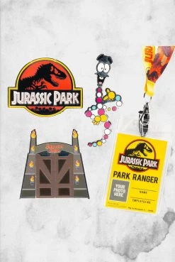 EE Jurassic Park - Lanyard Pin Set (Enamel Pin)