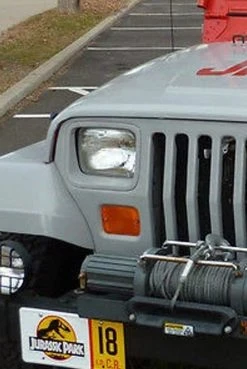 Celebrity Machine Jurassic Park - Jeep Wrangler Sahara #18 Plate