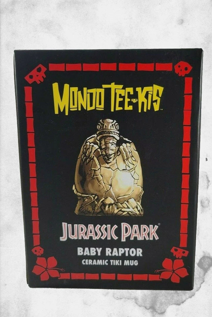 Mondo Tiki Jurassic Park - Baby Raptor Tiki Mug (Isla Nublar Variant) Everything Else